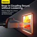 Baseus 1PC Pack AirJoy Series Network Cable Connector - Image 2