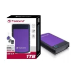 TRANSCEND 1TB EXTERNAL PORTABLE HARD DISK USB 3.0- (2Y) - Image 3