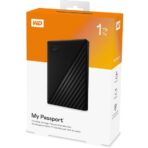 WD 1TB MY PASSPORT PORTABLE EXTERNAL HARD DRIVE - USB 3.0  (2Y)