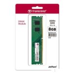 TRANSCEND 8GB DDR4 3200MHZ -DIMM DESKTOP RAM - (3Y)