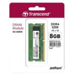 TRANSCEND 8GB DDR4 3200MHZ SO-DIMM LAPTOP RAM - (3Y)
