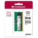 TRANSCEND 8GB DDR5 5600 MHZ SO-DIMM MEMORY, LAPTOP RAM (3Y)