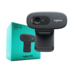 Logitech C270 HD Webcam, 720p Video With Noise Reducing Mic - (1Y)