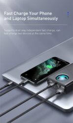 Baseus 30000mAh 65W Amblight Digital Display Quick Charge Power Bank - Image 6